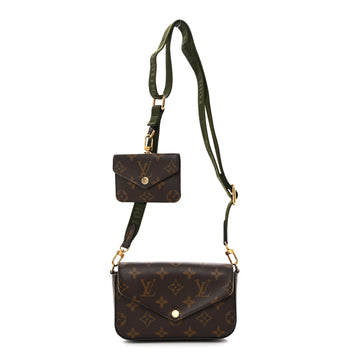 Louis Vuitton Felicie Strap & Go Kaki