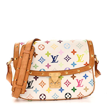 Louis Vuitton Multicolor Sologne White