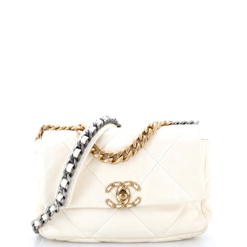 Chanel 19 Flap Bag Quilted Leather