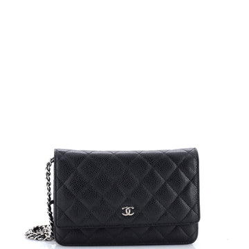 Chanel Wallet On Chain Quilted Caviar