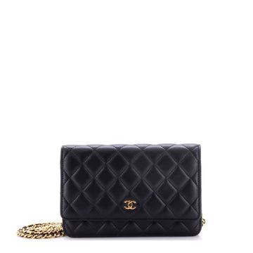 Chanel Wallet On Chain Quilted Lambskin