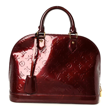 Louis Vuitton Vernis Alma Pm Rouge