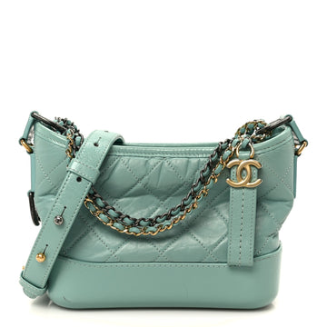 Chanel Aged Calfskin Quilted Small