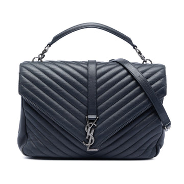 Saint Laurent Large Chevron Sheepskin