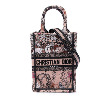 Dior Mini Embroidered Canvas Jardin