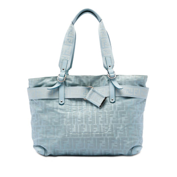 Fendi Zucca Nylon Zip Code Tote Pre-
