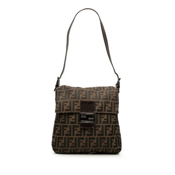 Fendi Zucca Canvas Shoulder Bag Pre-