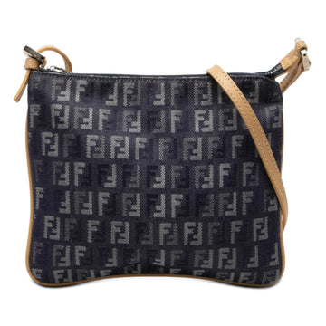 Fendi Zucchino Denim Crossbody Pre-Loved