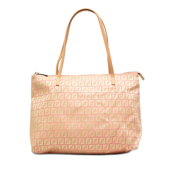 Fendi Small Zucchino Canvas Tote Pre-