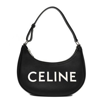 Celine Calfskin Ava Logo Shoulder Bag