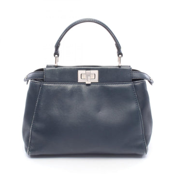 Fendi Mini Pea Kaboo Handbag Leather