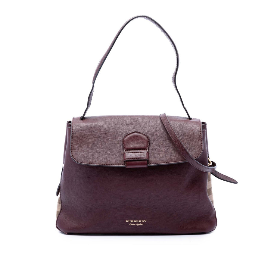 Burberry Medium House Check Trimmed