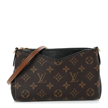 Louis Vuitton Pallas Clutch Black