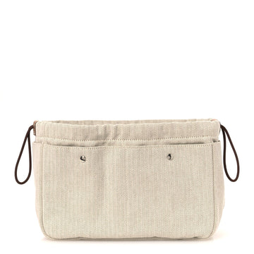 Hermes Canvas Barenia Fourbi 25 Mm Pouch