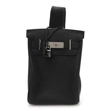 Hermes Togo Hac A Dos Pm Backpack Black