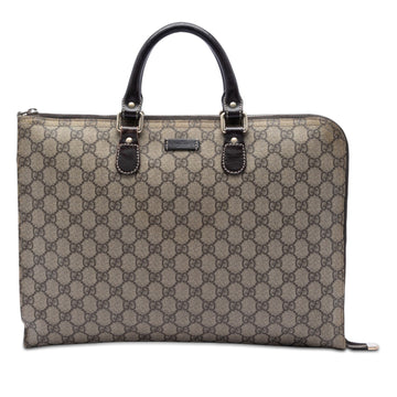 Gucci Gg Supreme Laptop Case Pre-Loved