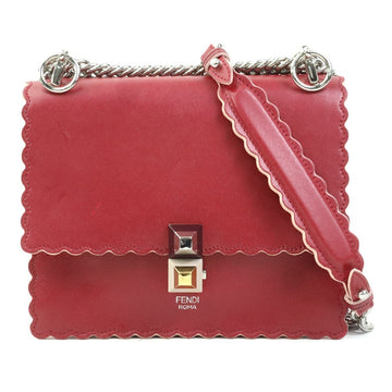 Fendi Kan I Mini Shoulder Bag Red