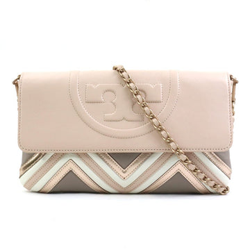 Tory Burch Shoulder Bag Pink Beige