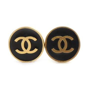 Chanel Cc Logo Clip On Earrings
