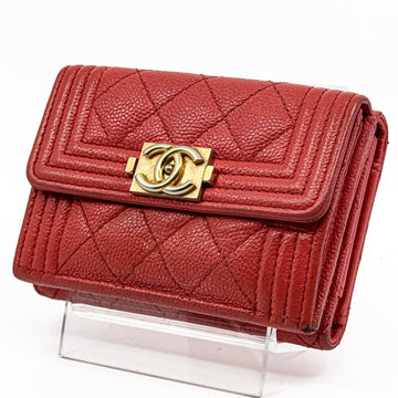 Chanel Boy / Matelasse Trifold Wallet