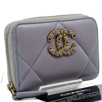 Chanel 19 Coin Case / Wallet Lambskin