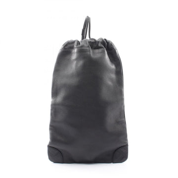 Burberry Drawstring Shoulder Bag Leather
