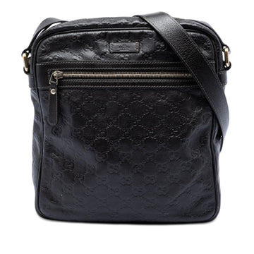 Gucci Ssima Crossbody Pre-Loved Bag Dark
