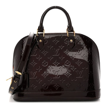 Louis Vuitton Vernis Alma Pm Amarante