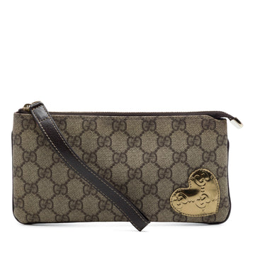 Gucci Ssima Heart Trimmed Gg Supreme