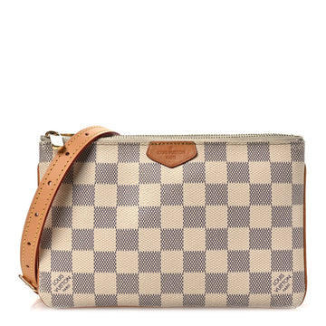 Louis Vuitton Damier Azur Double Zip
