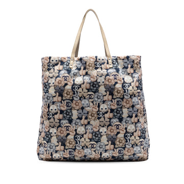 Chanel Large Nylon Cat Emoticon Shopping