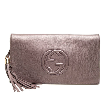 Gucci Metallic Calfskin Soho Disco