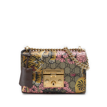 Gucci Small Gg Supreme Bengal Padlock