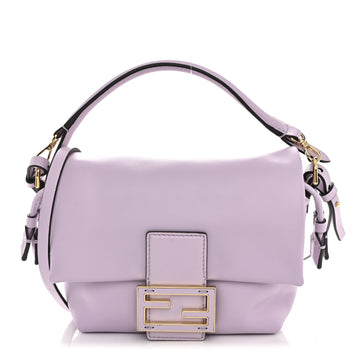 Fendi Nappa Small Mamma Baguette Purple