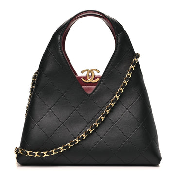 Chanel Calfskin Chic Lady Small Shopping