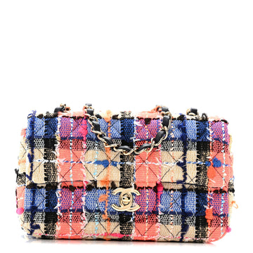 Chanel Tweed Quilted Mini Rectangular