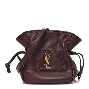 Saint Laurent Lambskin Matelasse Mini