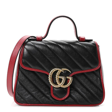 Gucci Vintage Effect Calfskin Matelasse