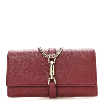 Gucci Pebbled Calfskin Jackie Chain