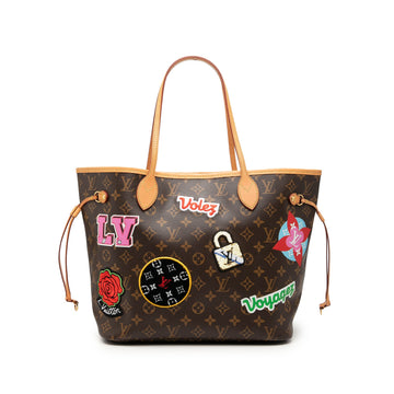 Louis Vuitton Patches Neverfull Mm Pre-