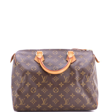 Louis Vuitton Speedy Handbag Canvas 30