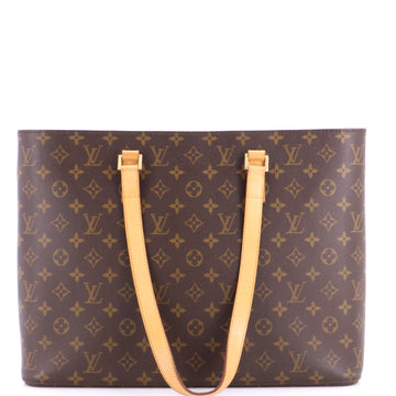 Louis Vuitton Luco Handbag Canvas