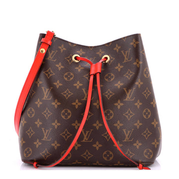 Louis Vuitton Neonoe Handbag Canvas With