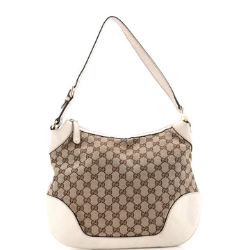 Gucci Charlotte Zip Hobo Gg Canvas With