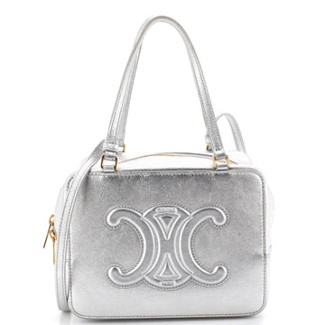 Celine Cuir Triomphe Folded Cube Bag
