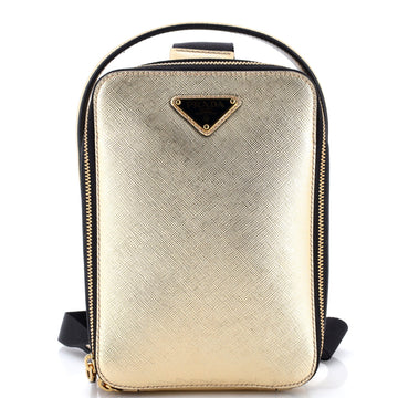 Prada Brique Top Handle Sling Bag
