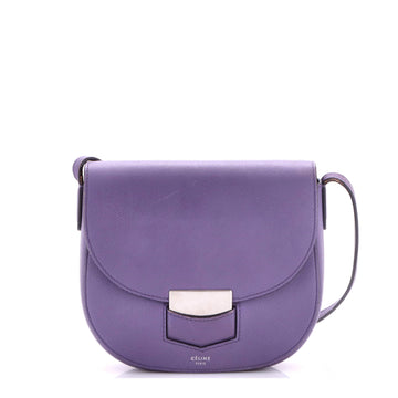 Celine Trotteur Crossbody Bag Grainy