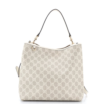Gucci Gg Emblem Bucket Bag Coated