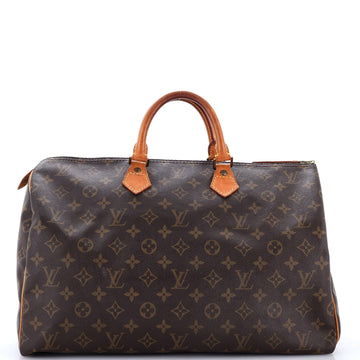 Louis Vuitton Speedy Handbag Canvas 40