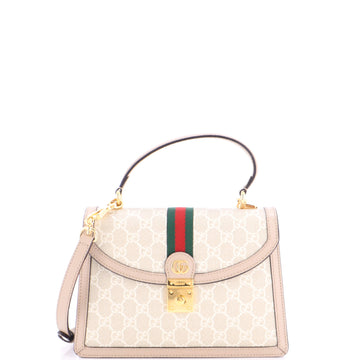 Gucci Ophidia Flap Top Handle Bag Gg